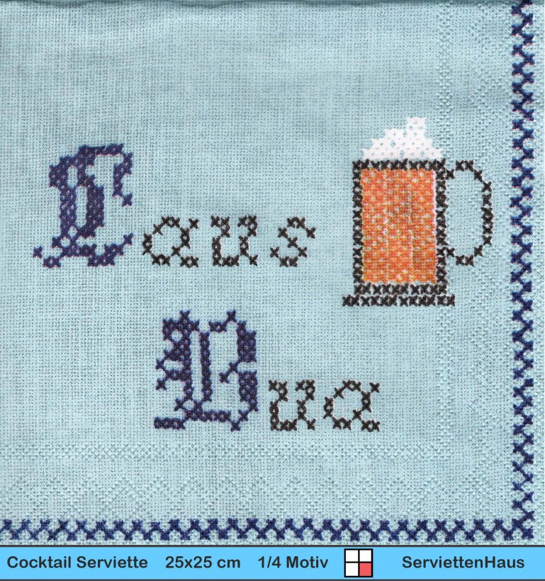 Lausbua - 1 Cocktail Serviette